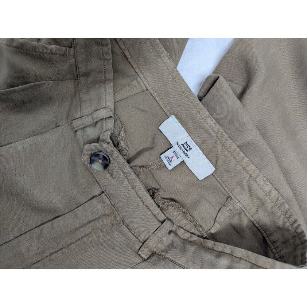 Thread Supply women's small brown chino style pants, wide leg high rise B11 - Picture 5 of 9